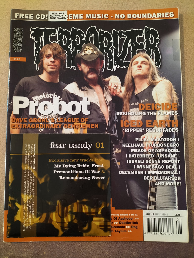 TERRORIZER #116 + CD [2ND HAND]