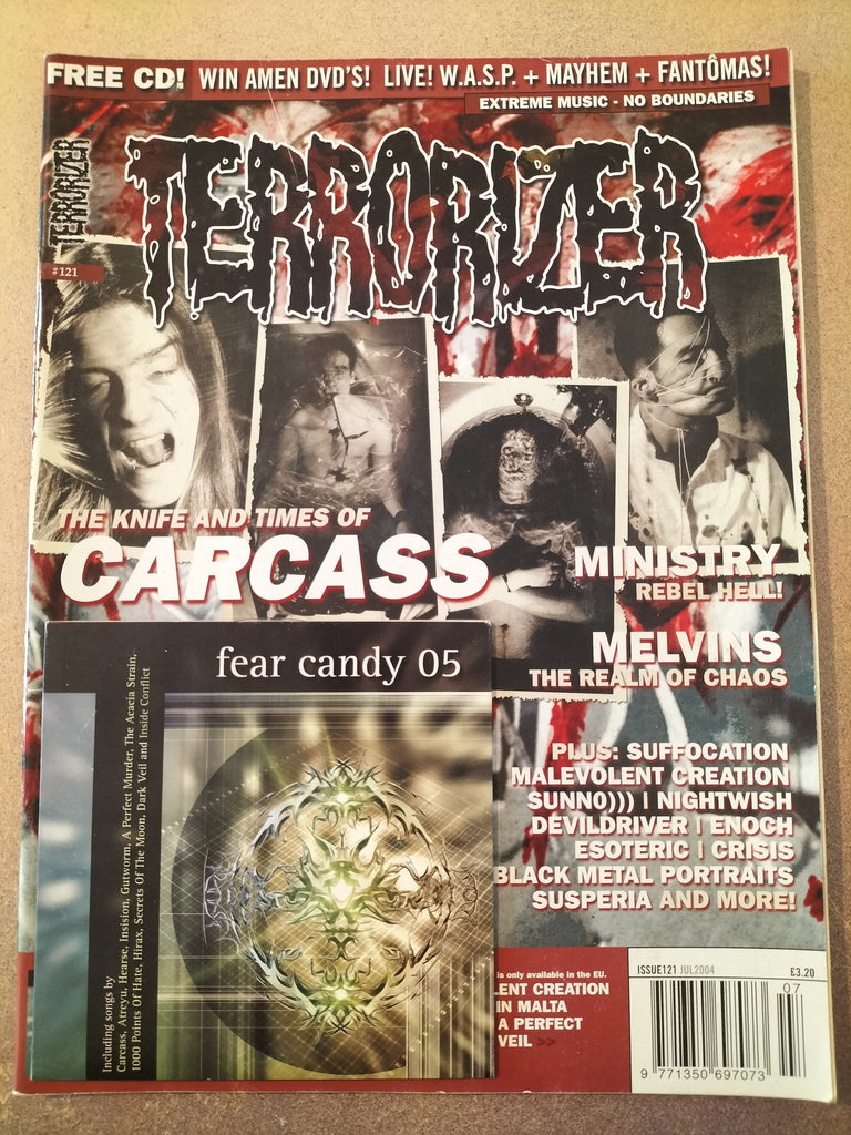 TERRORIZER #121 + CD [2ND HAND]