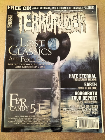 TERRORIZER #167 + Fear Candy 51 CD [2ND HAND]