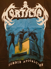 MORTICIAN - Zombie Apocalypse T-SHIRT // XL