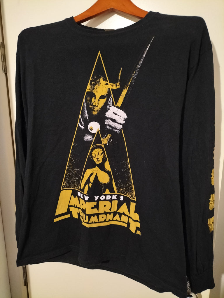 IMPERIAL TRIUMPHANT - Clockwork LONGSLEEVE MEDIUM (2ND HAND)