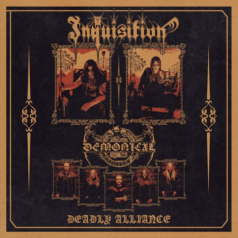 INQUISITION / DEMONICAL - Deadly Alliance 7"