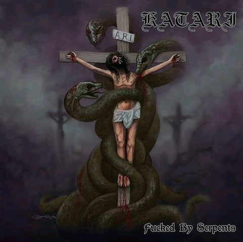 KATARI - Fucked by Serpents CD SLIPCARD + STICKER (Compilation, 2020 Reissue)