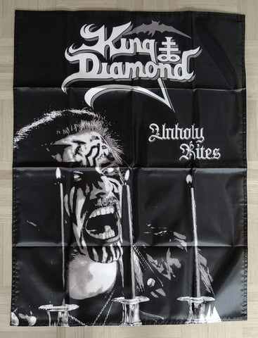 KING DIAMOND - Unholy Rites FLAG [PRE-ORDER]