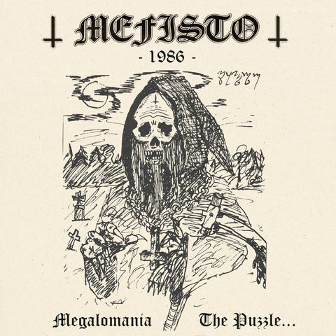 MEFISTO - Megalomania ('86 demo) / The Puzzle ('86 demo) CD (2023 Reissue)