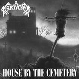 MORTICIAN - 1995 - House By The Cemetery 12" BLACK ICE w/SPLATTER VINYL (2023 Reissue)