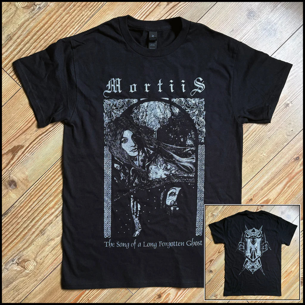 MORTIIS - The Song of a Long Forgotten Ghost T-SHIRT // LARGE