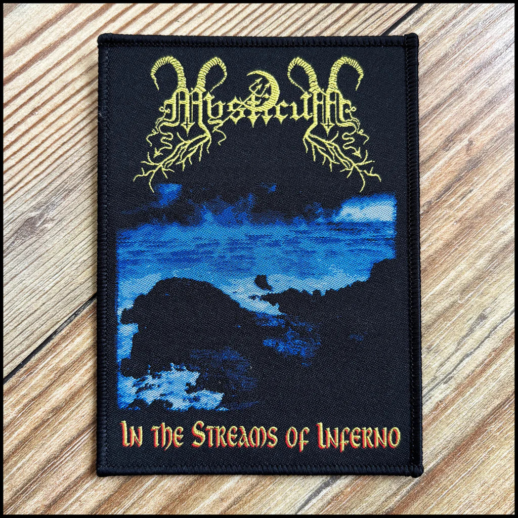 MYSTICUM - In The Streams Of Inferno PATCH - BLACK border