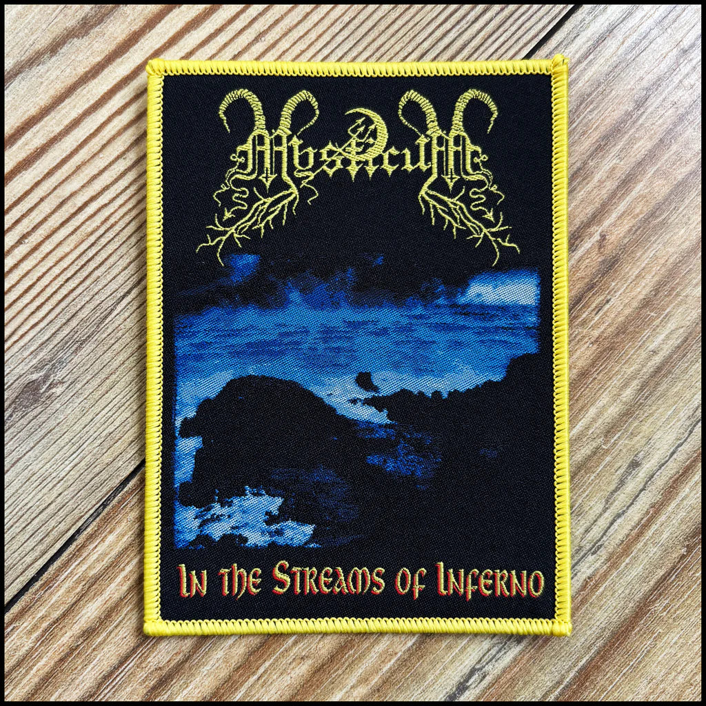 MYSTICUM - In The Streams Of Inferno PATCH - YELLOW border