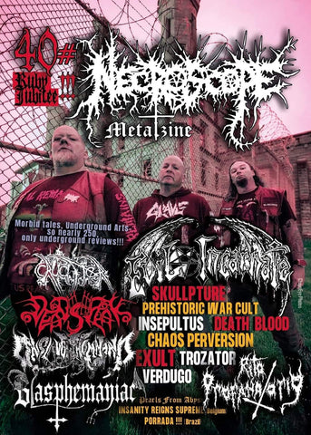 NECROSCOPE METALZINE #40