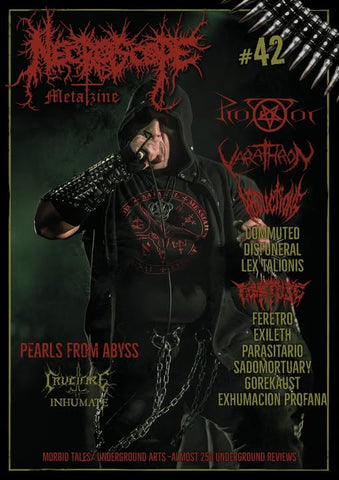 NECROSCOPE METALZINE #42 [PRE-ORDER]