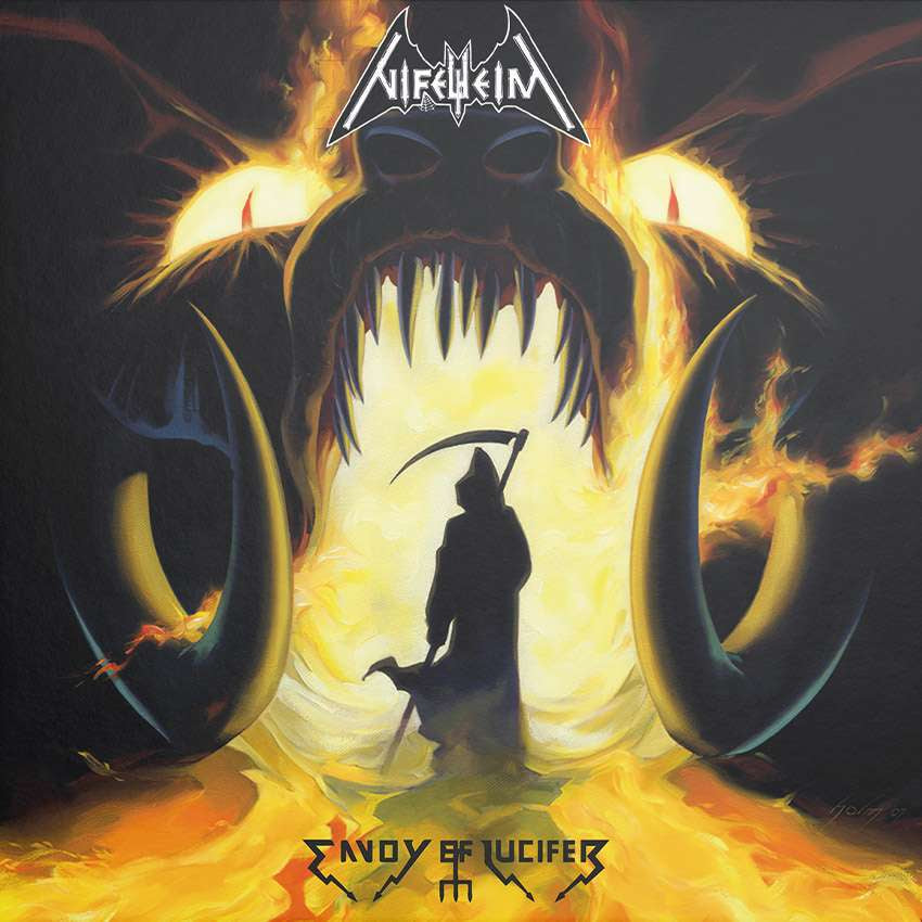 NIFELHEIM - 2007 - Envoy Of Lucifer CD HARDCOVER DIGIBOOK (2024 Reissue)