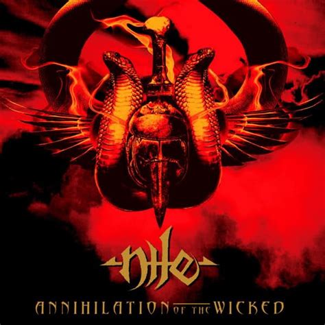 NILE - 2005 - Annihilation Of The Wicked 2xLP BLOOD RED VINYL (2023 Reissue)