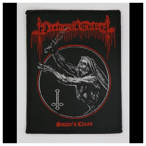 NOCTURNAL GRAVES (AUS) - Satan's Cross PATCH