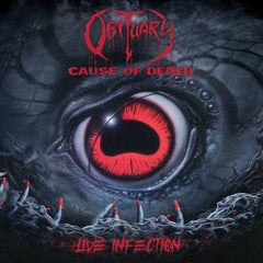 OBITUARY - 2022 - Cause of Death - Live Infection CD/BLU-RAY [SEALED]