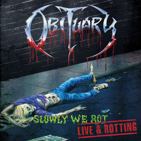 OBITUARY - 2022 - Slowly We Rot - Live and Rotting CD/BLU-RAY