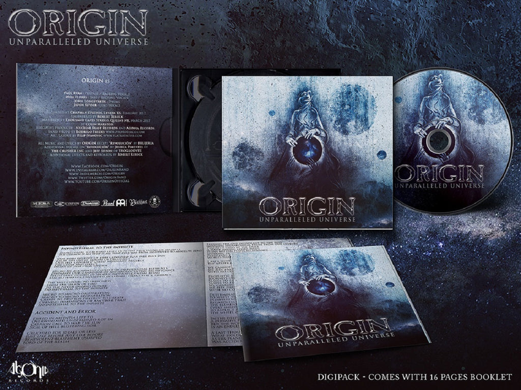 ORIGIN - Unparalleled Universe CD & CD BOXSET [SEALED]