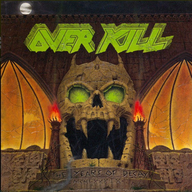 OVERKILL - The Years Of Decay CD (Reissue) [SEALED]