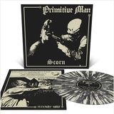 PRIMITIVE MAN - 2013 - Scorn LP BLACK WHITE SPLATTER VINYL (2023 Reissue)