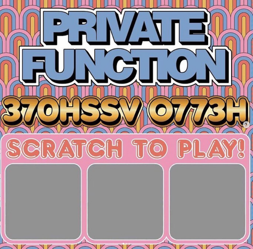 PRIVATE FUNCTION (AUS) - 370HSSV 0773H LP