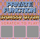 PRIVATE FUNCTION (AUS) - 370HSSV 0773H LP