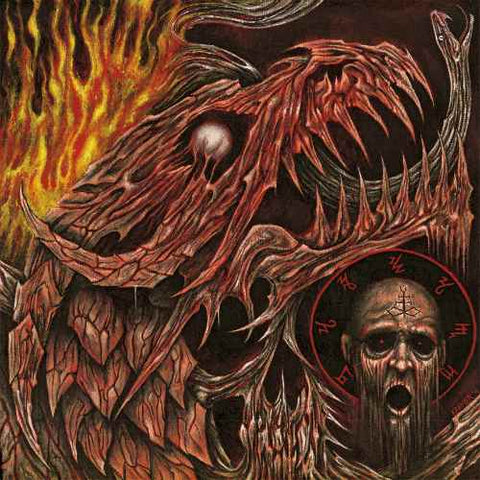 PSEUDOGOD – Deathwomb Catechesis LP OXBLOOD-BROWN MARBLED VINYL [2ND HAND]