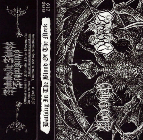 BLOOD OMEN / SLEGR ‎– Bathing In The Blood Of The Meek TAPE [SEALED]