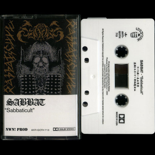 SABBAT - Sabbaticult (Japanese version) TAPE [SEALED]