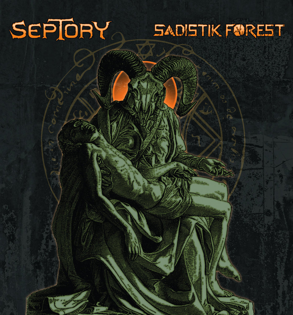 SEPTORY / SADISTIK FOREST - Split CD GATEFOLD DIGISLEEVE