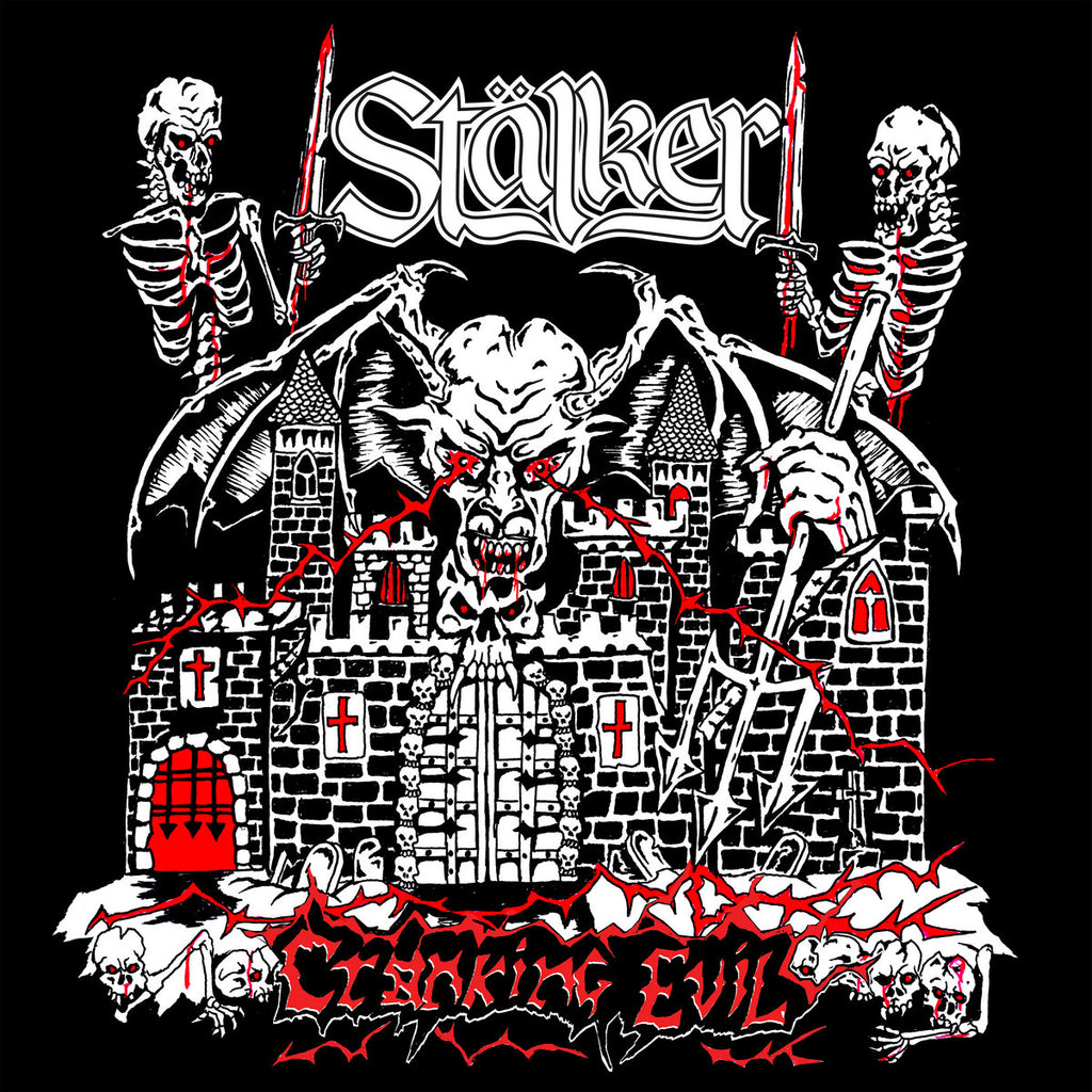 STÄLKER (NZL) - Cranking Evil 12" RED VINYL (**SIGNED**)
