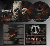 TERASET (NZL) - Burden LP BLACK ORANGE SPLATTER + PATCH + GUITAR PICK