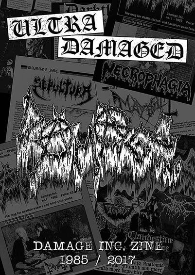 ULTRA DAMAGED: Damage Inc Zine Anthology BOOK