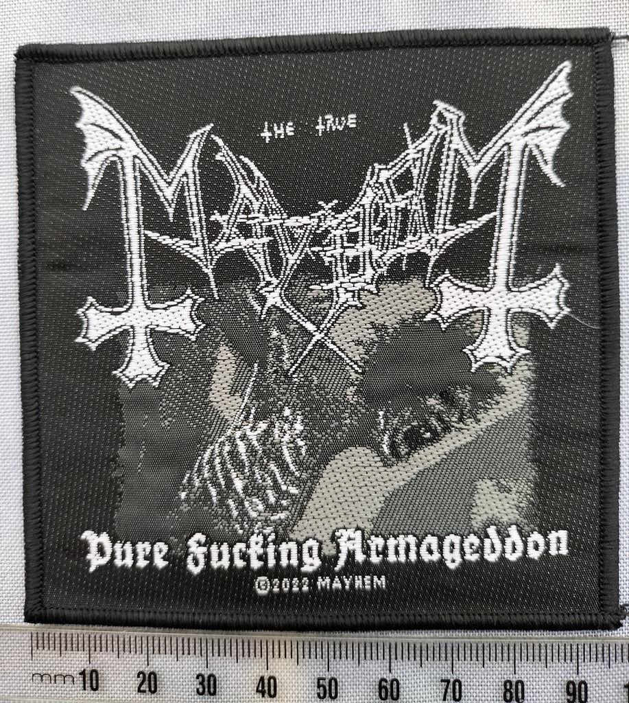 MAYHEM - Pure Fucking Armageddon PATCH SQUARE