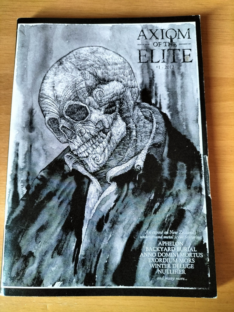 AXIOM OF THE ELITE (NZL) - #1 ZINE + 2xCD-R [2ND HAND]