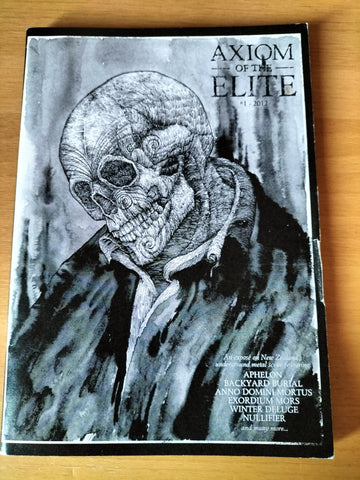 AXIOM OF THE ELITE (NZL) - #1 ZINE + 2xCD-R [2ND HAND]