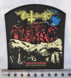 DEATHHAMMER - Phantom Knights PATCH HEADSTONE SHAPED