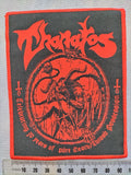 THANATOS - Celebrating 30 Years of Pure Death/Thrash Possession PATCH + STICKER
