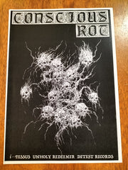 CONSCIOUS ROT ZINE (AUS) #1