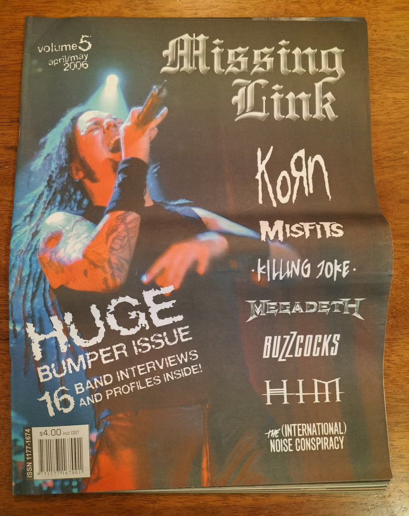 MISSING LINK MAGAZINE (NZL) -  Volume 5 (April/May 2006)