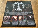 TERASET (NZL) - Burden LP BLACK ORANGE SPLATTER + PATCH + GUITAR PICK