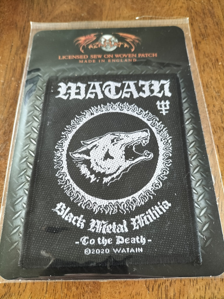 WATAIN - Black Metal Militia PATCH