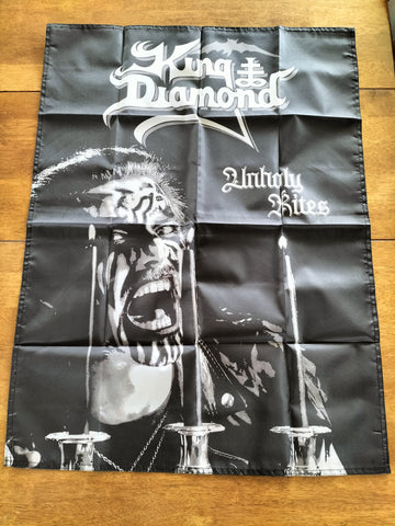 KING DIAMOND - Unholy Rites FLAG
