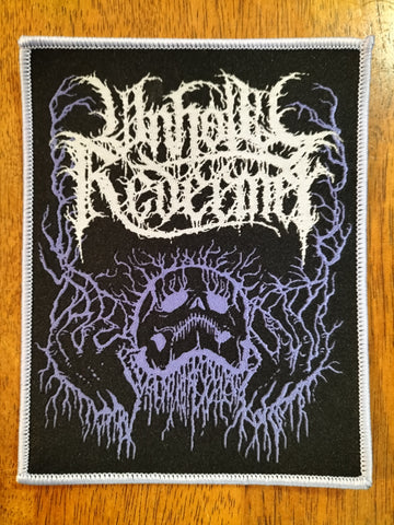 UNHOLY REDEEMER (AUS) - Logo + Skull PATCH