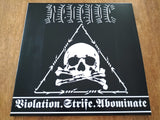REVENGE - Violation.Strife.Abominate LP BLACK VINYL