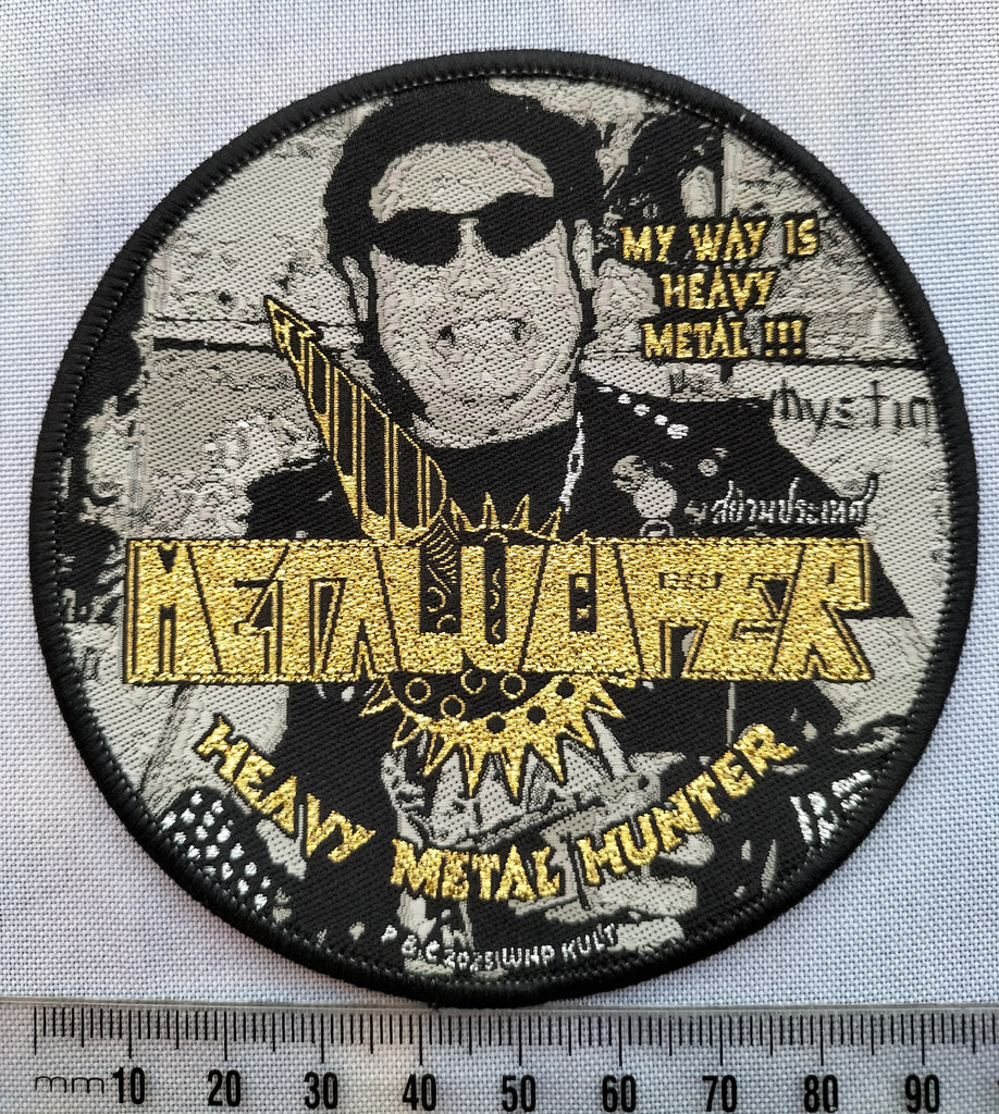 METALUCIFER - Heavy Metal Hunter PATCH
