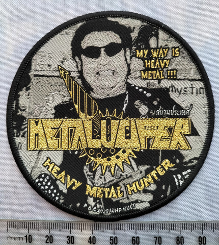 METALUCIFER - Heavy Metal Hunter PATCH