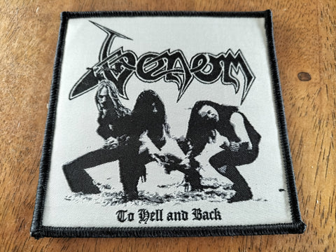 VENOM - Band - To Hell And Back PATCH