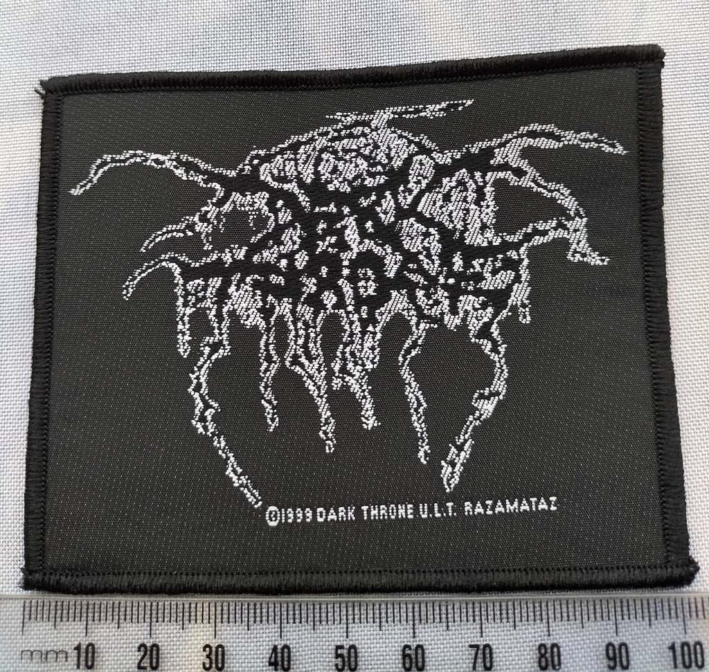 DARKTHRONE - Lurex Thread Logo PATCH