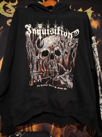 INQUISITION – Into The Infernal Regions Of The Ancient Cult HOODIE X-LARGE [2ND HAND]