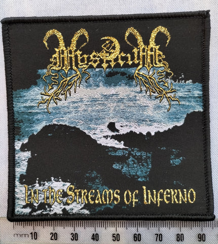 MYSTICUM	 - In the Streams of Inferno PATCH METALLIC/LUREX THREAD